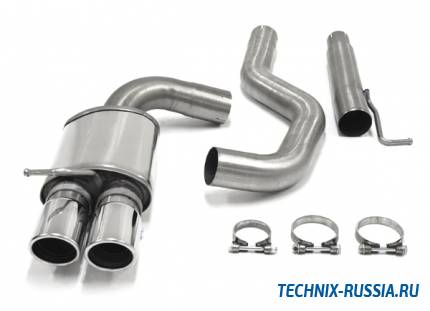 Выхлоп catback из нержавеющей стали 2x80mm BMW 3er Serie E90 / E91 / E92 / E93 1.6 / 1.8 / 2.0 TA-TECHNIX 02BM008-8