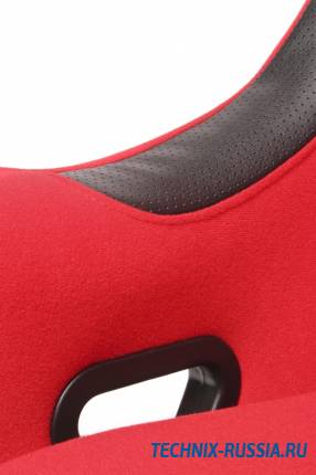 Спортивное сиденье ковш TA-TECHNIX 117S1R ткань красный