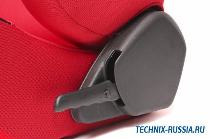 Спортивное сиденье полуковш TA-TECHNIX 117S2RL ткань красный