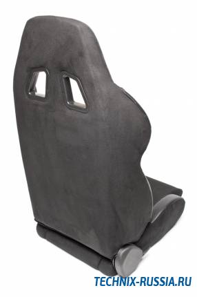 Спортивное сиденье полуковш TA-TECHNIX 117S2S-A-R алькантара черный