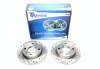 Тормозные диски 239mm с перфорацией и насечками Ford Ecort V+VI TA-TECHNIX EVOBS1011P