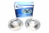 Тормозные диски 279mm с перфорацией и насечками Mercedes-Benz W123 TA-TECHNIX EVOBS1023P