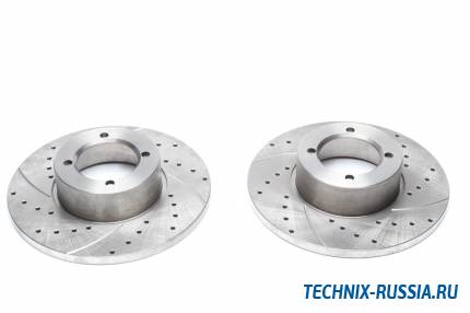 Тормозные диски 246mm с перфорацией и насечками Opel Astra F TA-TECHNIX EVOBS1024P