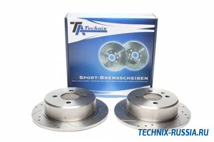 Тормозные диски 258 mm с перфорацией и насечками BMW 3er E21 / E30 TA-TECHNIX EVOBS1048P