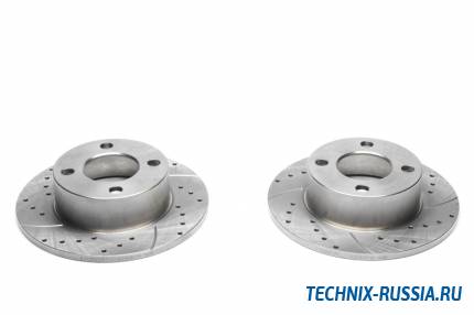 Тормозные диски 245mm с перфорацией и насечками Audi 100 44 TA-TECHNIX EVOBS1191P