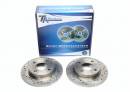 Тормозные диски 239,7mm с перфорацией и насечками Mazda 121 III TA-TECHNIX EVOBS1217P