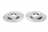 Тормозные диски 247 mm с перфорацией и насечками Peugeot 306 cabriolet TA-TECHNIX EVOBS1281P