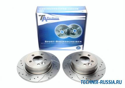 Тормозные диски 284mm с перфорацией и насечками Rover Rover 75 TA-TECHNIX EVOBS1346P