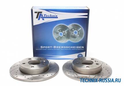 Тормозные диски 264 mm с перфорацией и насечками Opel Astra G Coupe TA-TECHNIX EVOBS1392P