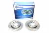 Тормозные диски 247mm с перфорацией и насечками Peugeot Partner Kasten TA-TECHNIX EVOBS1429P