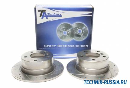 Тормозные диски 272 mm с перфорацией и насечками BMW 3er E36 TA-TECHNIX EVOBS1462P