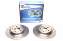 Тормозные диски 302mm с перфорацией и насечками Mazda 5 CW TA-TECHNIX EVOBS1658P