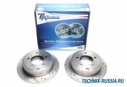 Тормозные диски 262mm с перфорацией и насечками Chrysler Sebering TA-TECHNIX EVOBS1759P