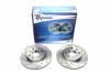 Тормозные диски 242mm с перфорацией и насечками Honda Civic II Shuttle TA-TECHNIX EVOBS2003P