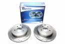 Тормозные диски 308mm с перфорацией и насечками Nissan Murano II TA-TECHNIX EVOBS20116P