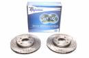 Тормозные диски 275mm с перфорацией и насечками Kia Cerato LD TA-TECHNIX EVOBS20271P