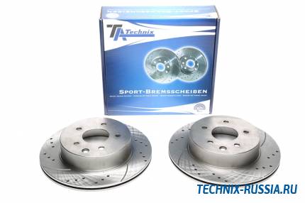 Тормозные диски 292mm с перфорацией и насечками Nissan Qashqai/Qashqai+2 I TA-TECHNIX EVOBS20313P