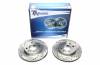 Тормозные диски 238mm с перфорацией и насечками Nissan Kubistar Kasten TA-TECHNIX EVOBS2040P