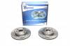 Тормозные диски 235 mm с перфорацией и насечками Mazda 323 P V TA-TECHNIX EVOBS2069P