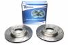 Тормозные диски 332mm с перфорацией и насечками Mitsubishi Pajero IV TA-TECHNIX EVOBS20769P