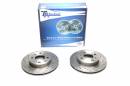 Тормозные диски 241mm с перфорацией и насечками Hyundai Getz TA-TECHNIX EVOBS20890P