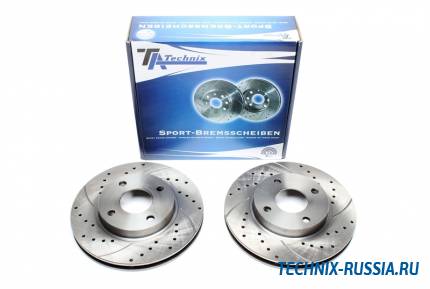 Тормозные диски 260mm с перфорацией и насечками Ford Mondeo II Kombi BNP TA-TECHNIX EVOBS2309P