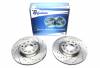 Тормозные диски 300mm с перфорацией и насечками Mazda 3 BL TA-TECHNIX EVOBS2964P