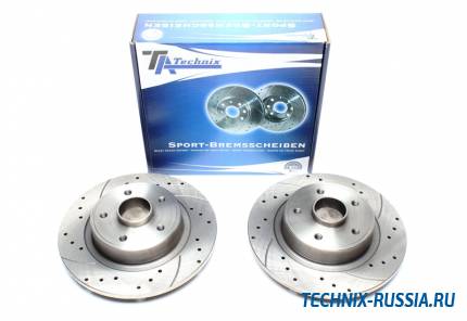 Тормозные диски 274mm с перфорацией и насечками Renault Laguna II Grandtour TA-TECHNIX EVOBS3192P