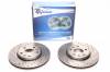 Тормозные диски 296mm с перфорацией и насечками Renault Megane CC TA-TECHNIX EVOBS4505P