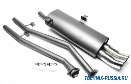 Спортивный глушитель 2x76mm DTM BMW 3er E30 TA-TECHNIX EVOE304ED76