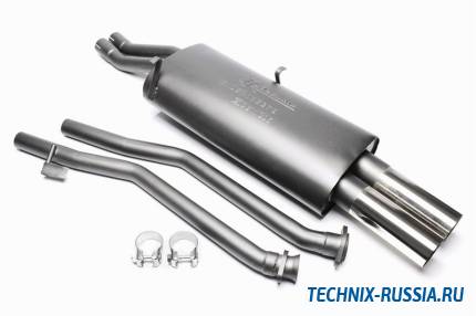 Спортивный глушитель 2x76mm BMW 3er E30 320i/325i TA-TECHNIX EVOE306E276