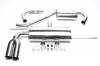 Выхлоп catback из нержавеющей стали 2x76mm VW Golf V Plus 1,4 / 1,6 / 1,8 / 2,0 / 1,9 TDI / 2,0 TDI TA-TECHNIX *EVOG5AE276S-1