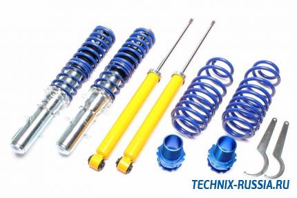 Винтовая подвеска Tuning Art VW Golf IV передний привод TAGWVW04
